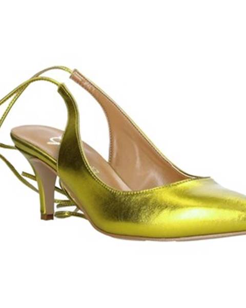 Žlté lodičky Grace Shoes