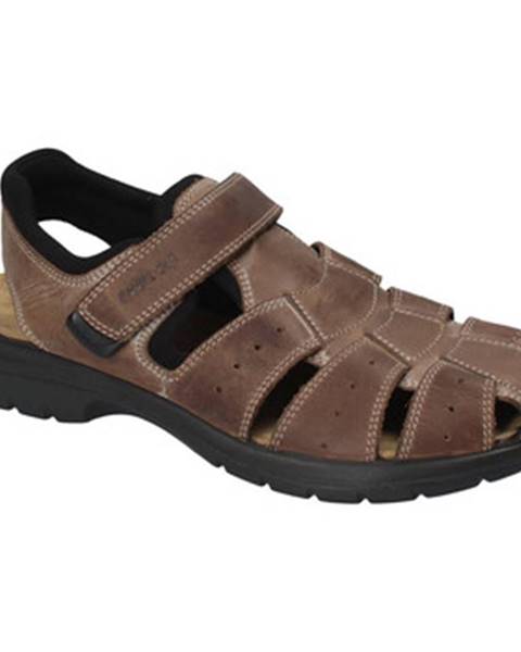 Hnedé sandále Enval