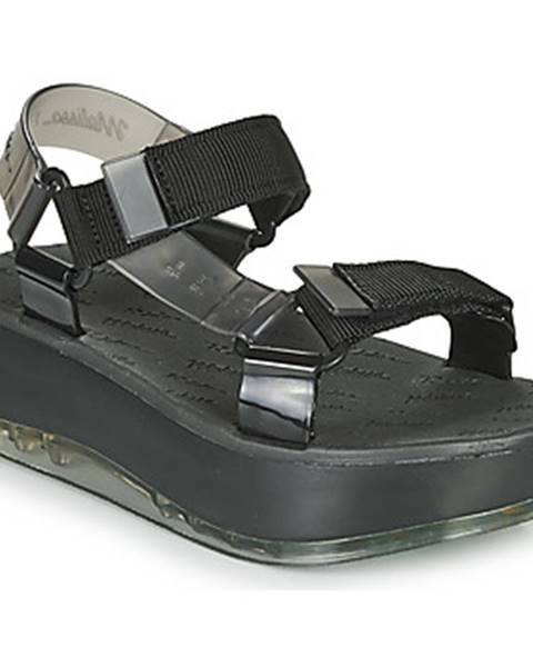 Čierne sandále Melissa
