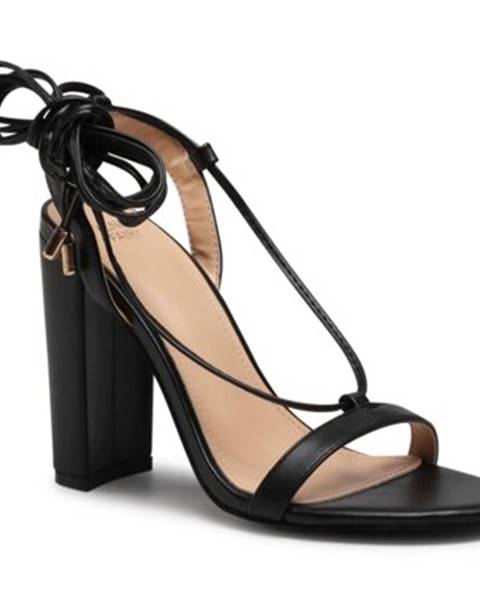 Čierne sandále Jenny Fairy