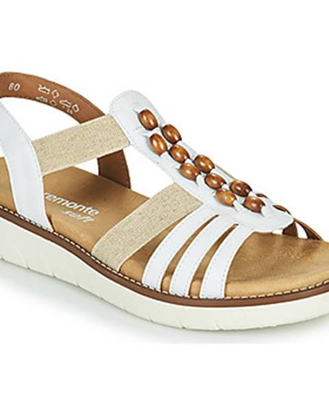 Biele sandále Remonte Dorndorf