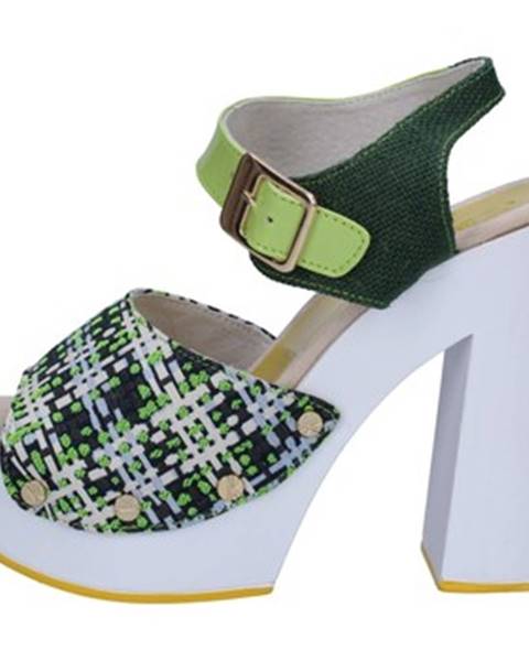 Zelené sandále Suky Brand