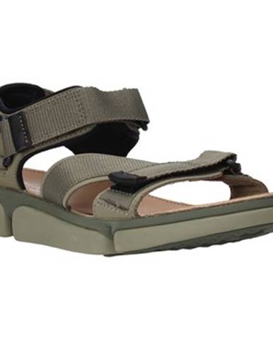 Zelené sandále Clarks