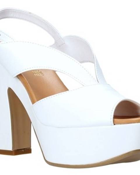 Biele sandále Grace Shoes