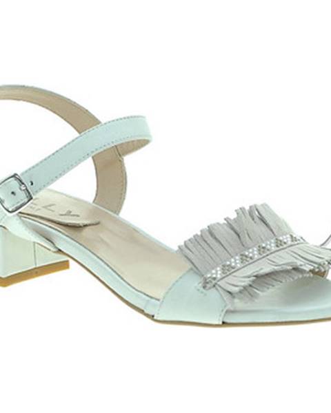 Biele sandále Mally