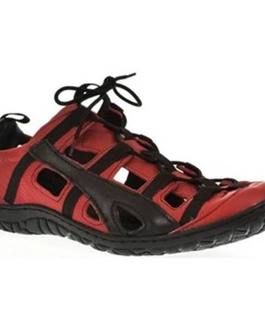 Červené športové sandále Krezus