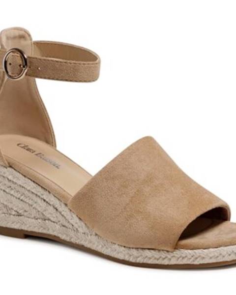 Camel sandále Clara Barson