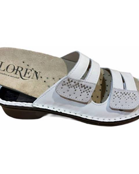 Biele topánky Calzaturificio Loren