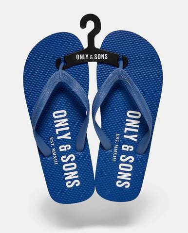 Modré sandále only & sons