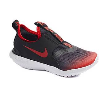 Čierno-červené slip-on tenisky Nike Flex Runner