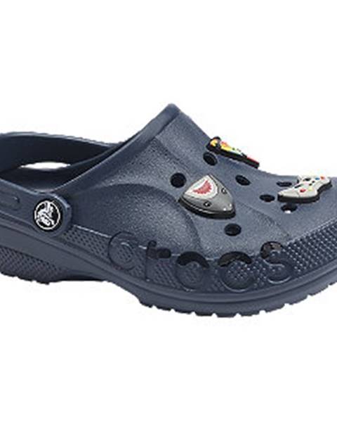 Tmavomodré sandále Crocs
