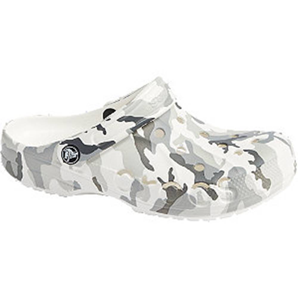 Crocs Bielo-šedé plážové sandále