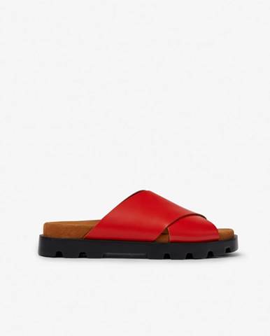 Červené papuče Camper