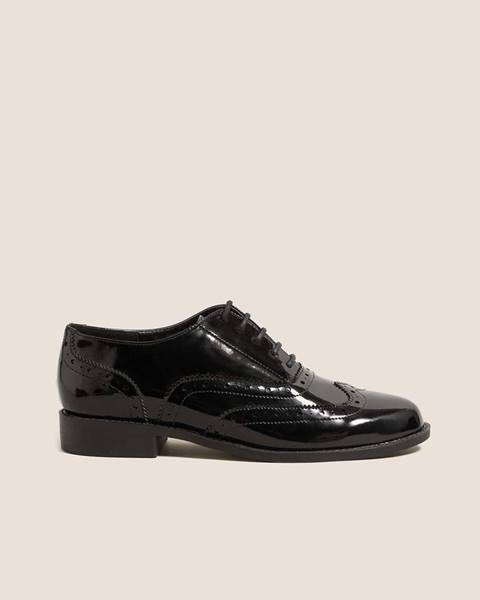 Čierne topánky Marks & Spencer