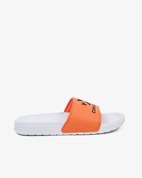 Oranžové papuče Converse