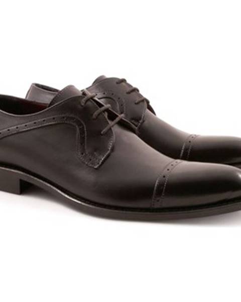 Čierne topánky Leonardo Shoes