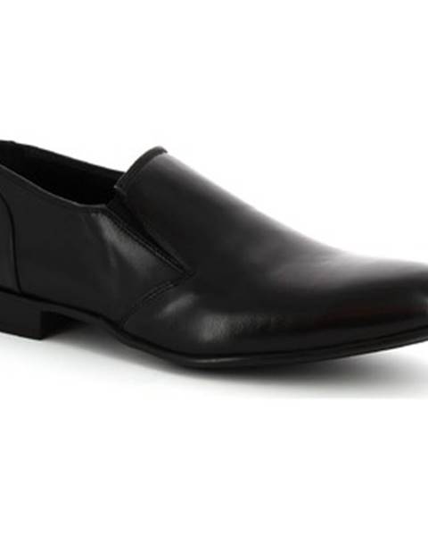 Čierne topánky Leonardo Shoes