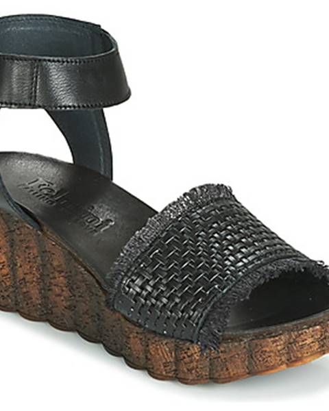 Čierne sandále Felmini