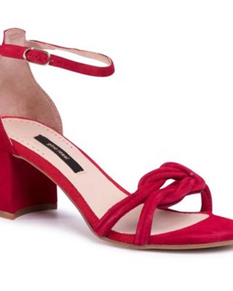 Červené sandále Gino Rossi