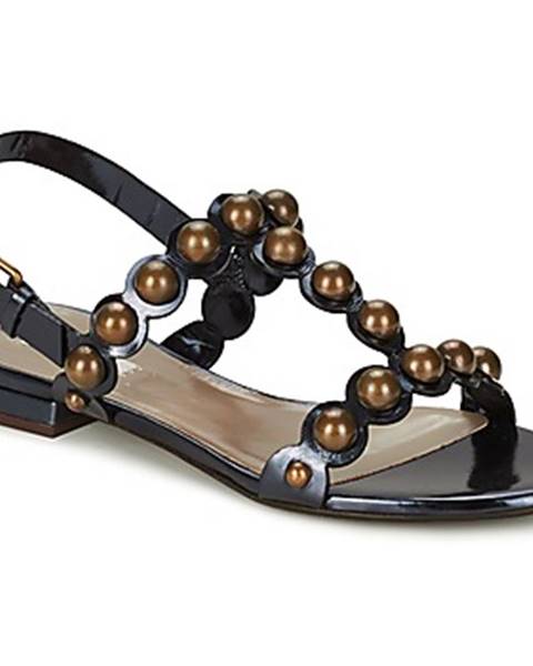 Čierne sandále Marc Jacobs